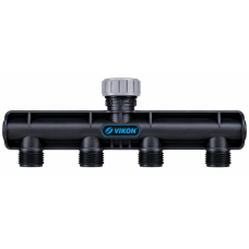 Four-Way water distributor 3/4"F X M --BSP threads threads (Code:0652) Four-Way water distributor 3/4"F X M --BSP threads threads (Code:0652)